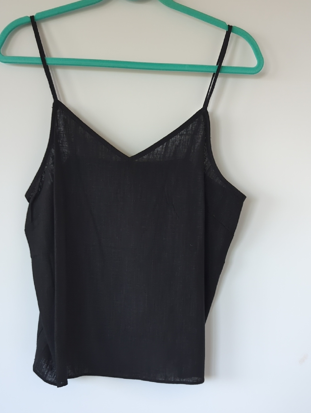 Express Black V-Neck Spaghetti Strap Women's Top